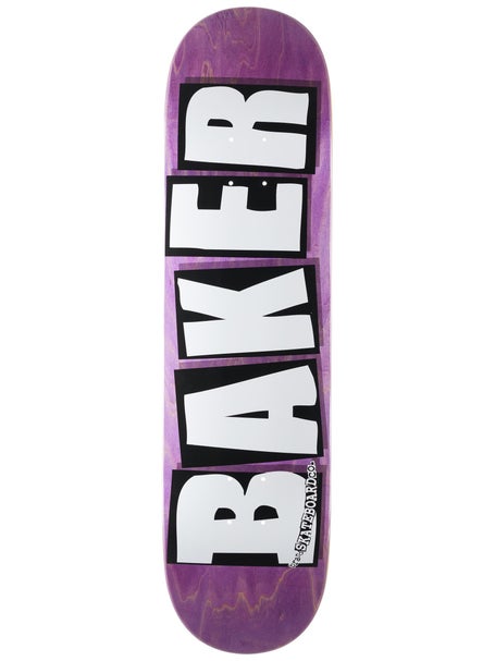 Baker Brand Logo Veneers B2 Purple Deck 8.25 x 32.25