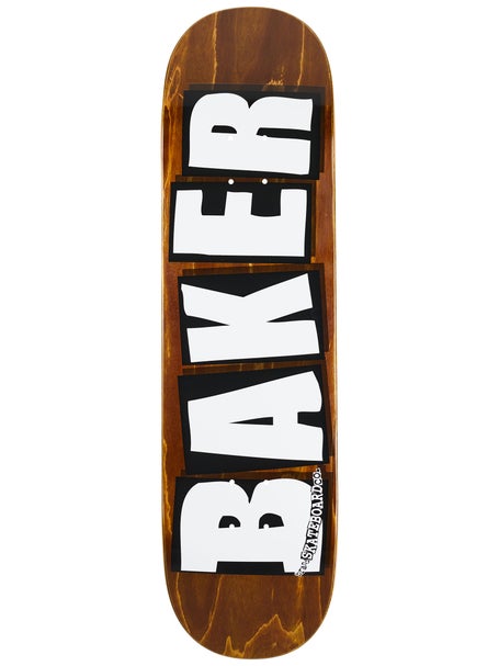 Baker Brand Logo Veneers B2 Brown Deck 8.5 x 32.5