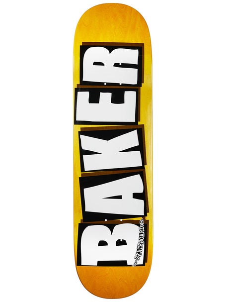 Baker Brand Logo Veneers B2 Yellow Deck 8.25 x 32.25