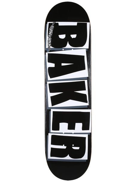 Baker Brand Logo Black/White Deck 8.0 x 31.5