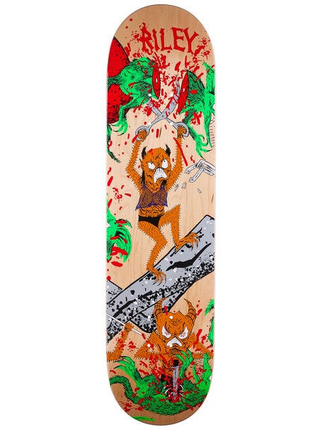 Baker Hawk Toxic Rats Deck 8.125 x 31.5