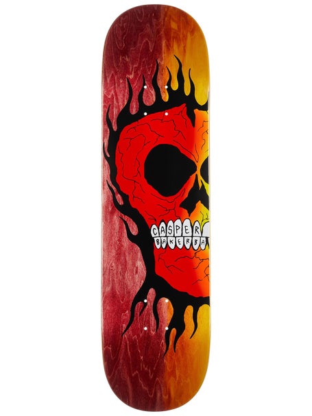 Baker Casper Brooker Rasta Skull B2 Deck 8.5 x 32.5