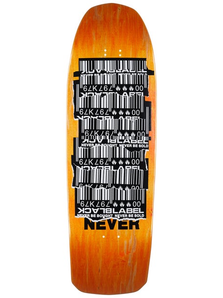 Black Label Shredded Barcode Deck 10 x 32.75