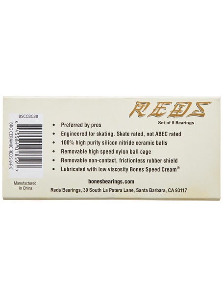 Bones Ceramic Super Reds Bearings