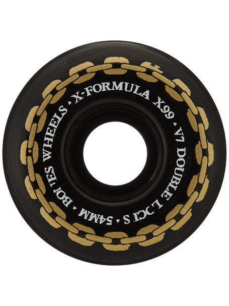Bones X-Formula Double Locks 99a V7 Wheels\Black