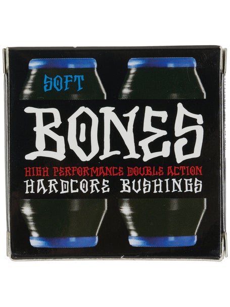 Bones Hardcore Bushings Soft (2 Trucks)  Black