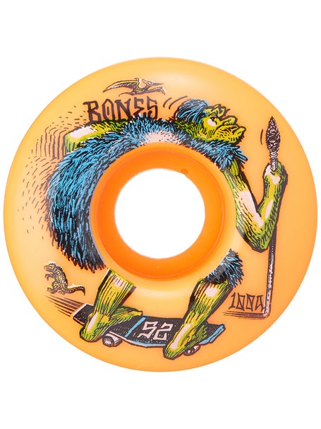 Bones NEONderthal 100a V4 Wheels\Orange