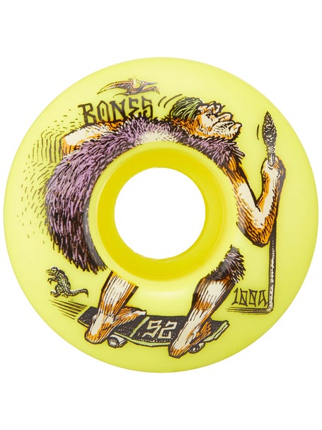 Bones NEONderthal 100a V4 Wheels\Yellow