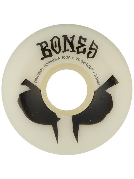Bones 100s Sidecuts 100a V5 Wheels\White