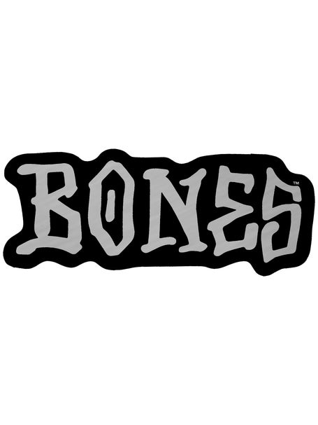 Bones 4 Sticker Black/Silver