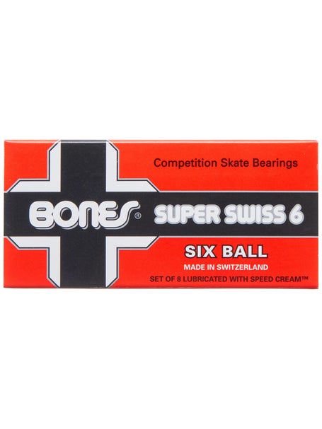 Bones Super Swiss 6 Ball Bearings