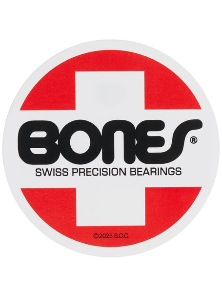 Bones Swiss OG Circle 3 Sticker