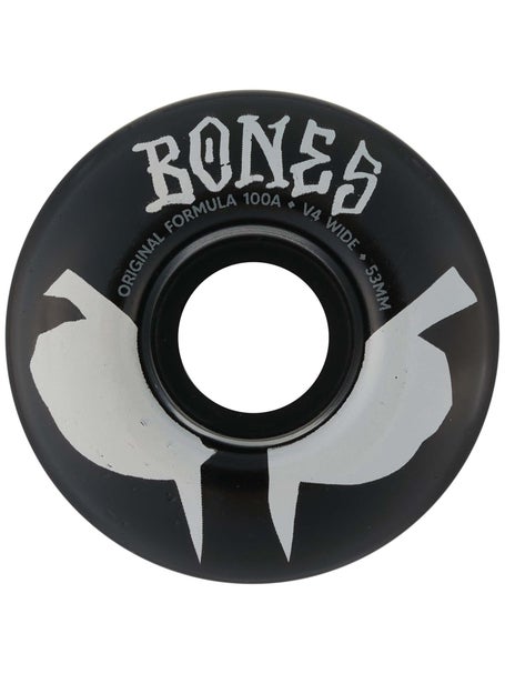 Bones 100s Wides 100a V4 Wheels\Black