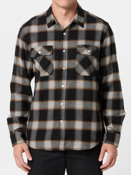 Brixton 20th Anniversary Bowery Flannel\Black/Cream