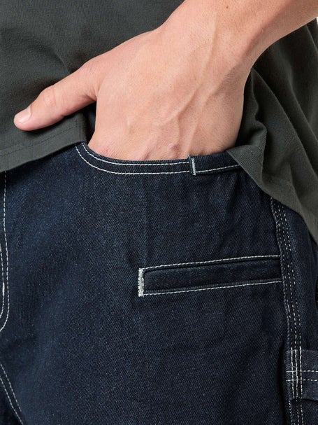 Brixton Builders Carpenter Baggy Shorts\Rinse Denim