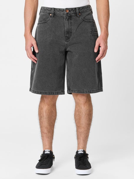 Brixton Builders Carpenter Baggy Shorts\Washed Black