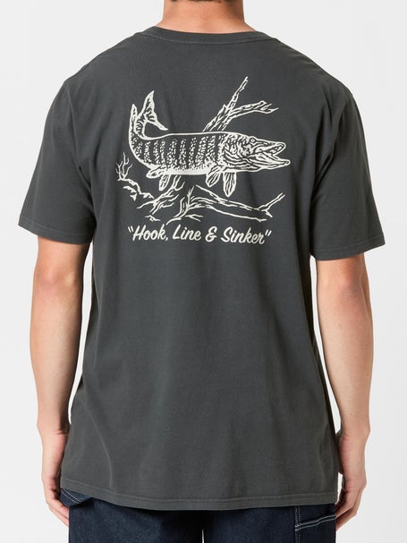 Brixton Muskie T-Shirt\Black Worn Wash