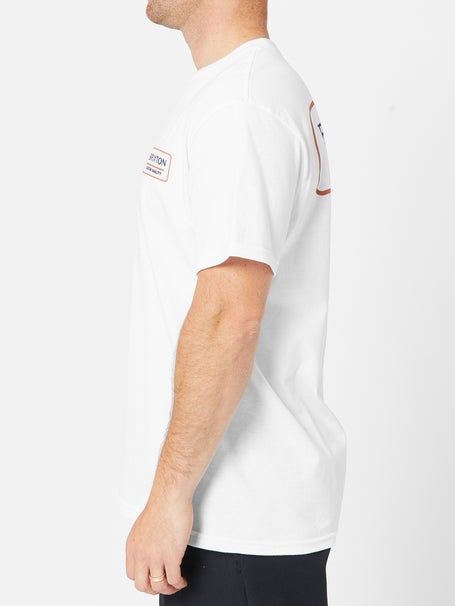 Brixton Standard-Fit Palmer Proper Short Sleeve Graphic T-Shirt - L