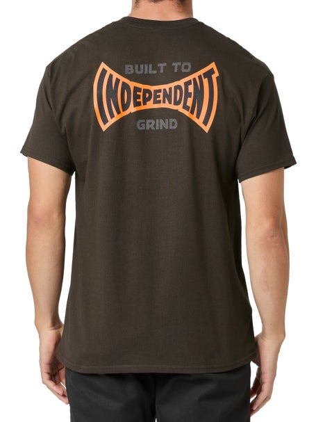 Independent Built To Grind Span T-Shirt\Dk Chocolate