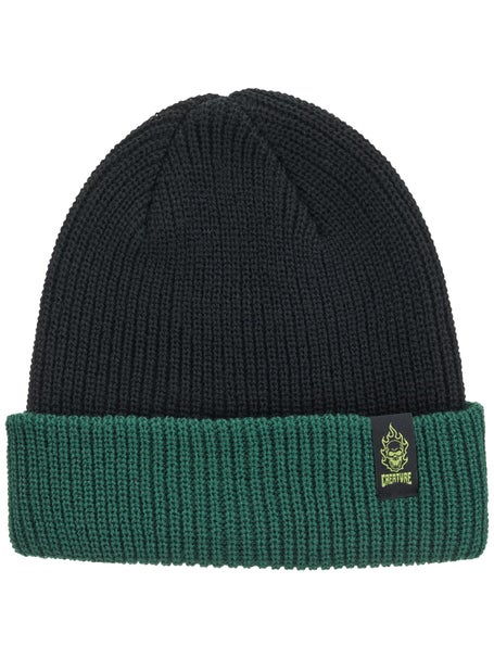 Creature Bonehead Label Beanie\Black/Green