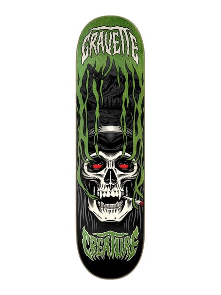 Creature Gravette Hippie Skull IV Deck 8.3 x 32.2