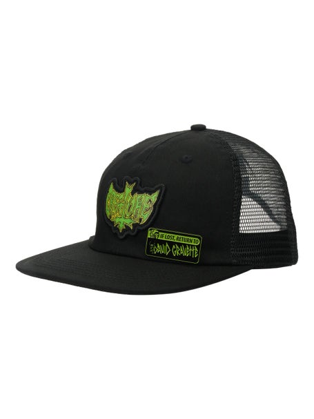 Creature Gravette Hippie Skull 20th Snapback Hat\Black