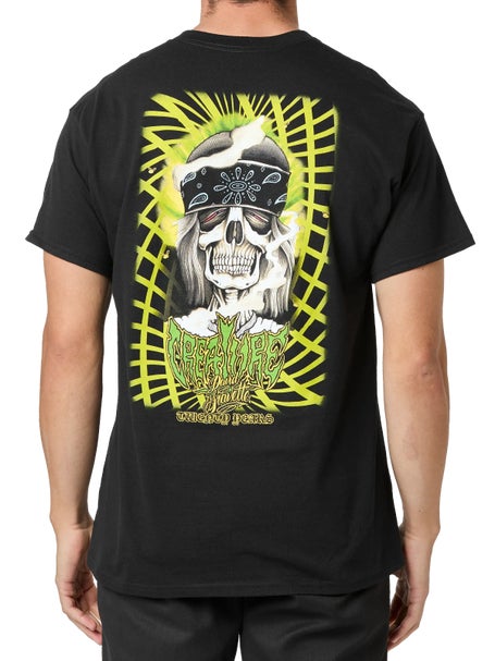 Creature Gravette Hippie Skull 20th T-Shirt\Black