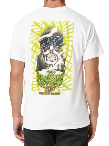 Creature Gravette Hippie Skull 20th T-Shirt\White