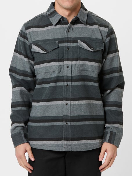 Creature Horizon Flannel Shirt\Grey Scale