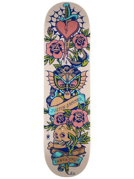 Santa Cruz Sommer Tattooed Deck 8.25 x 31.8