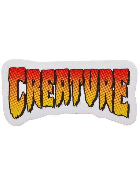 Creature Logo 2 x 1 Sticker\ ed/Org