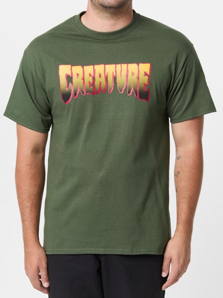 Creature Logo T-Shirt\Olive