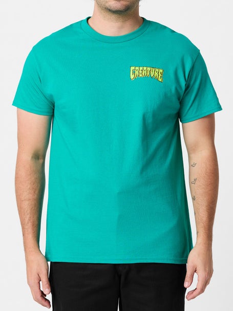 Creature Logo Spill T-Shirt\Jade Dome