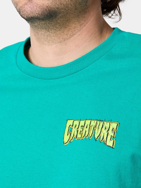 Creature Logo Spill T-Shirt\Jade Dome