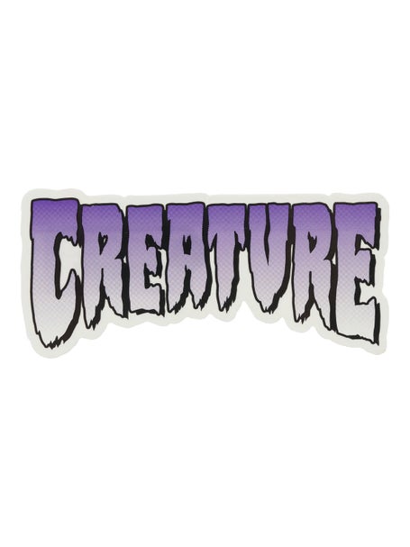 Creature Logo 5.25 Sticker\ urple