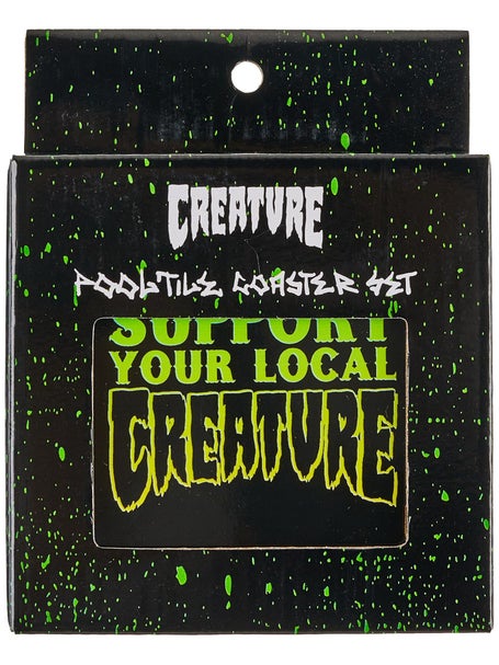 Creature Pool Tile (3) Coaster Set
