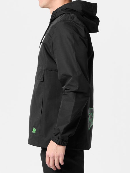 Creature Patent Windbreaker Jacket
