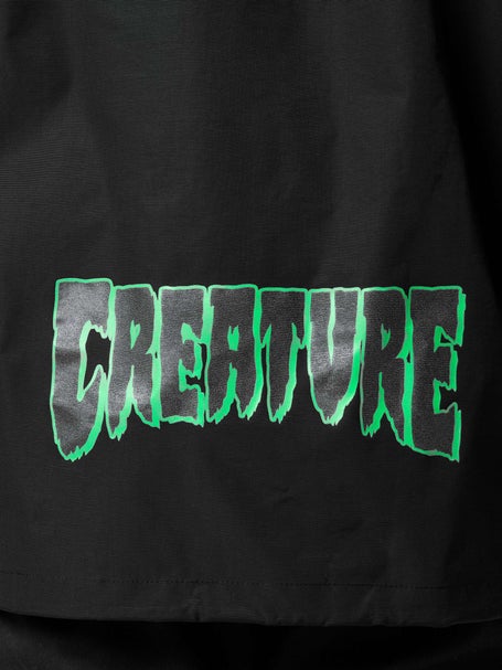 Creature Patent Windbreaker Jacket