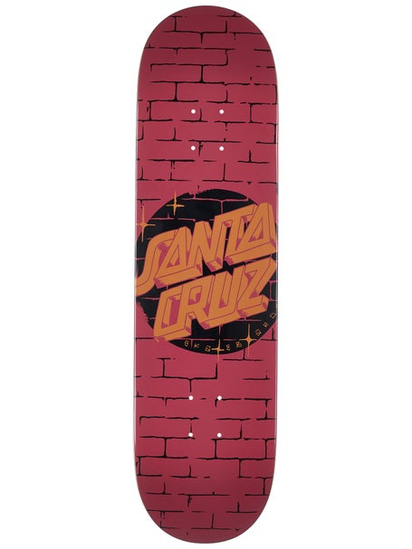 Santa Cruz Scrawl Brick Dot Deck 8.25 x 31.8