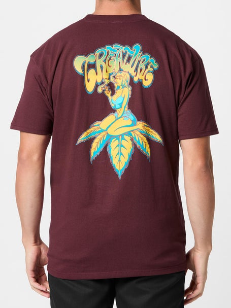 Creature Top Shelf T-Shirt\Burgundy