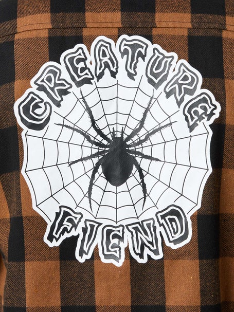 Creature Web L/S Flannel Shirt