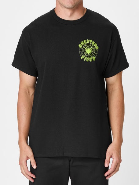 Creature Web Chest T-Shirt\Black