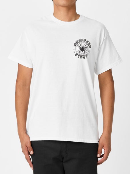 Creature Web Chest T-Shirt\White