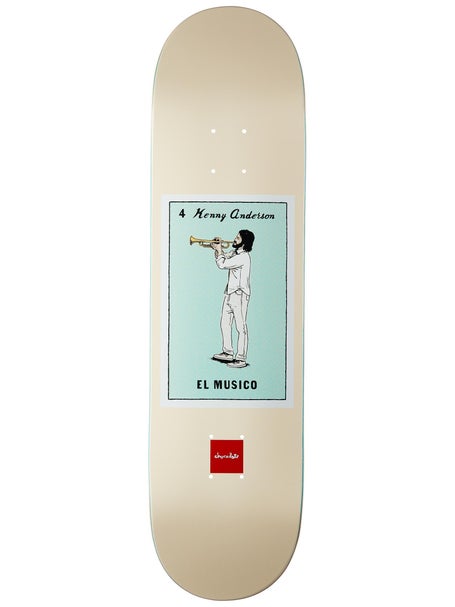 Chocolate Anderson Loteria TWIN TIP Deck 8.25 x 31.875