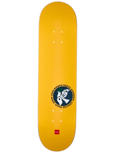 Chocolate Anderson Peace Dove Deck 8.0 x 31.875