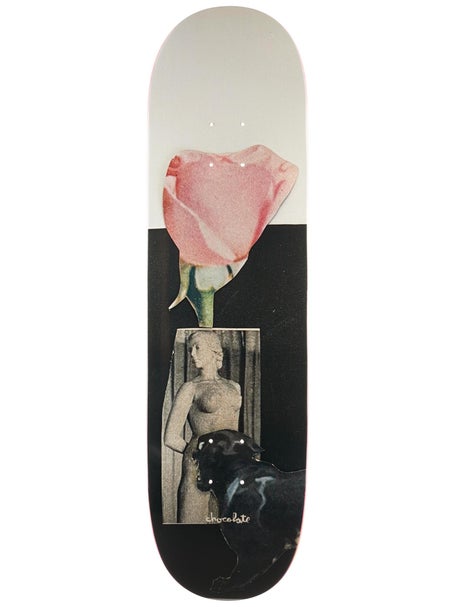 Chocolate Capps Drucollage Faces Deck 8.5 x 31.75