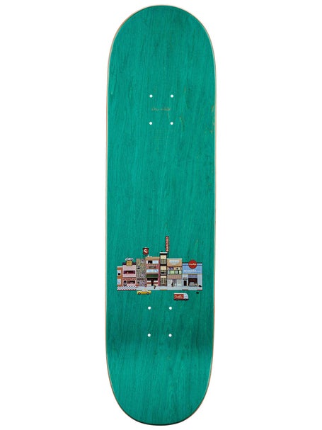 Chocolate Herrera Pixel City Deck 8.5 x 31.875