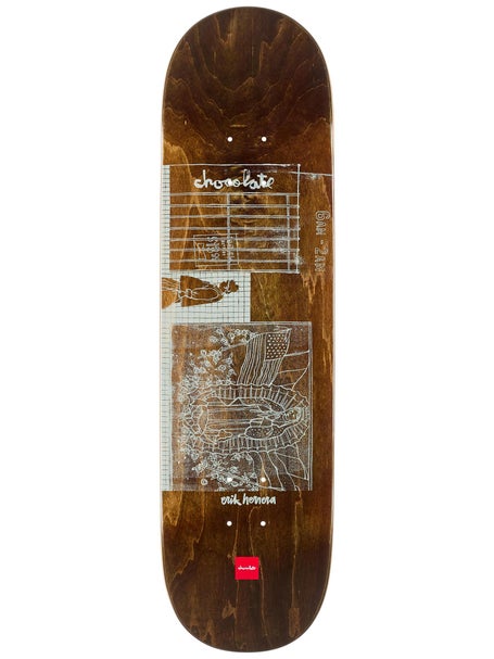 Chocolate Herrera Unearthed Hecox Deck 8.5 x 31.875