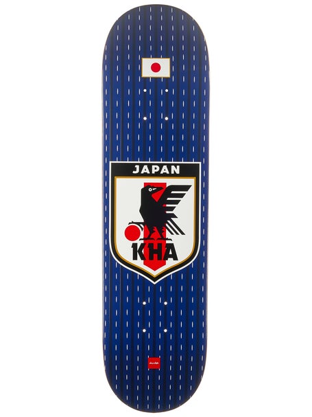 Chocolate Anderson Japan Soccer Deck 8.25 x 31.625