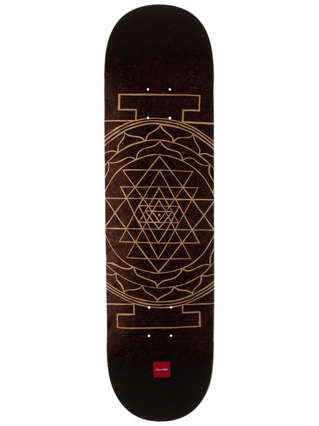 Chocolate Trahan Mandala Deck 8.25 x 31.875